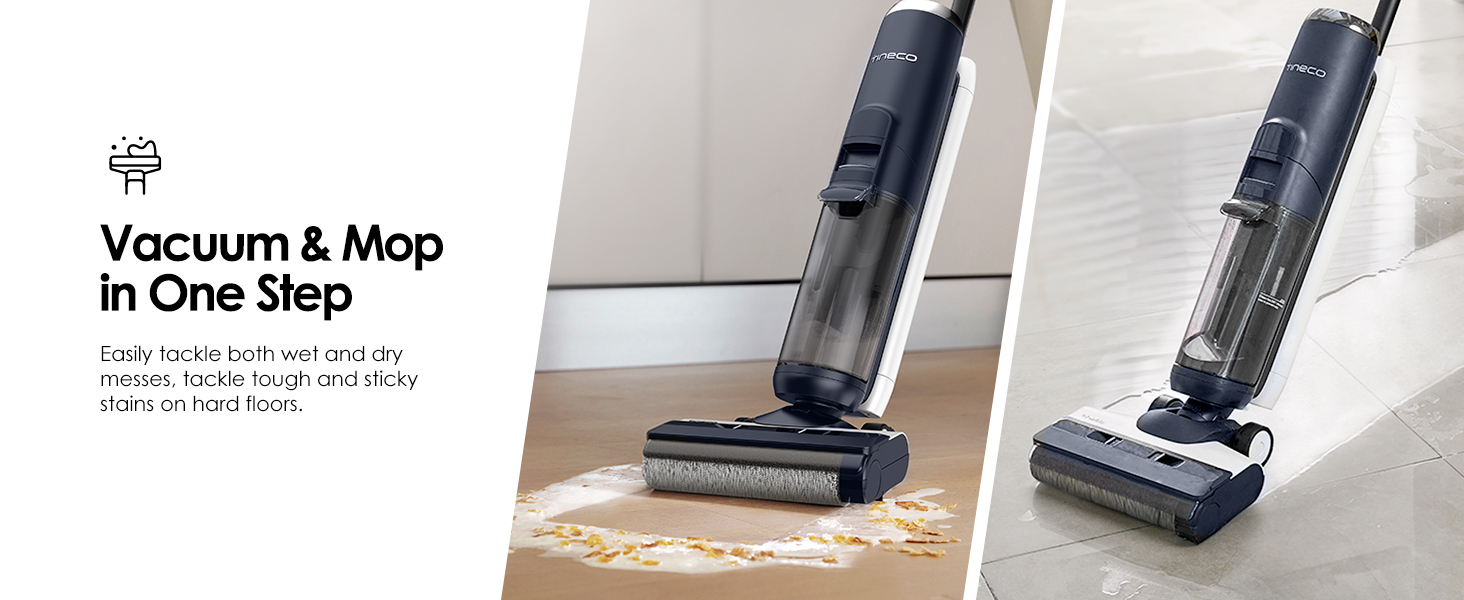 Vacuum & Mop in One Step